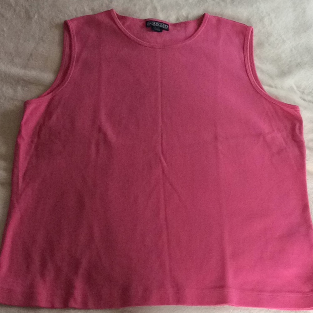 Lands’ End Sleeveless Tank Top - Picture 3 of 7